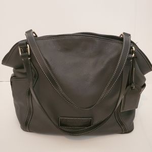 Dooney & Bourke black leather tote